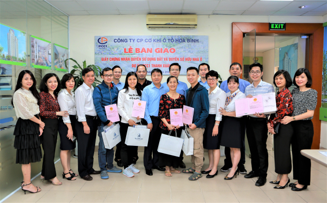  Chung cư PCC1 Thanh Xuân trao sổ hồng cho cư dân