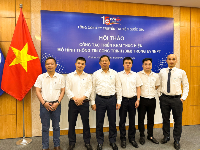  Tập đoàn PC1 tham dự hội thảo: “Công tác triển khai thực hiện mô hình thông tin công trình trong EVNNPT”
