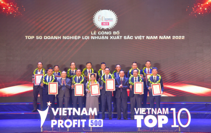  PC1 Corporation for the 5th year in a row in the Top 50 Most Profitable Enterprises in Vietnam