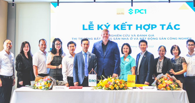  Lễ ký kết hợp tác giữa PC1 & Savills Việt Nam