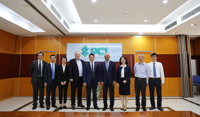  Lãnh đạo Ngân hàng phát triển Châu Á ADB đến thăm và làm việc tại trụ sở Tập đoàn PC1