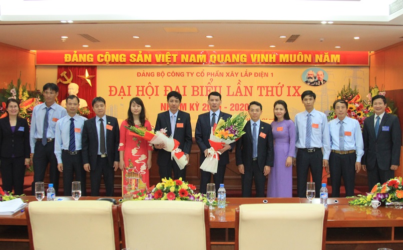 Đại hội đại biểu Đảng bộ Công ty cổ phần xây lắp điện 1 nhiệm kỳ 2015 - 2020