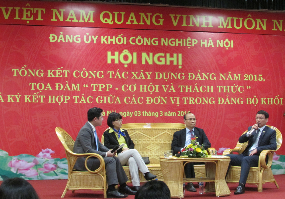 Đảng ủy Khối Công nghiệp Hà Nội triển khai nhiệm vụ năm 2016.