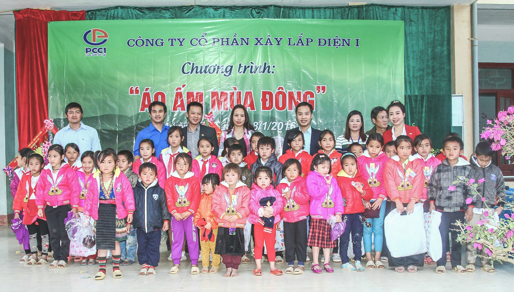 PCC1 với chương trình “Áo ấm mùa đông”