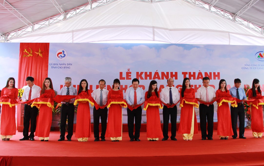 Tổng Giám đốc PCC1 tham dự Lễ khánh thành Khu liên hợp Gang thép Cao Bằng