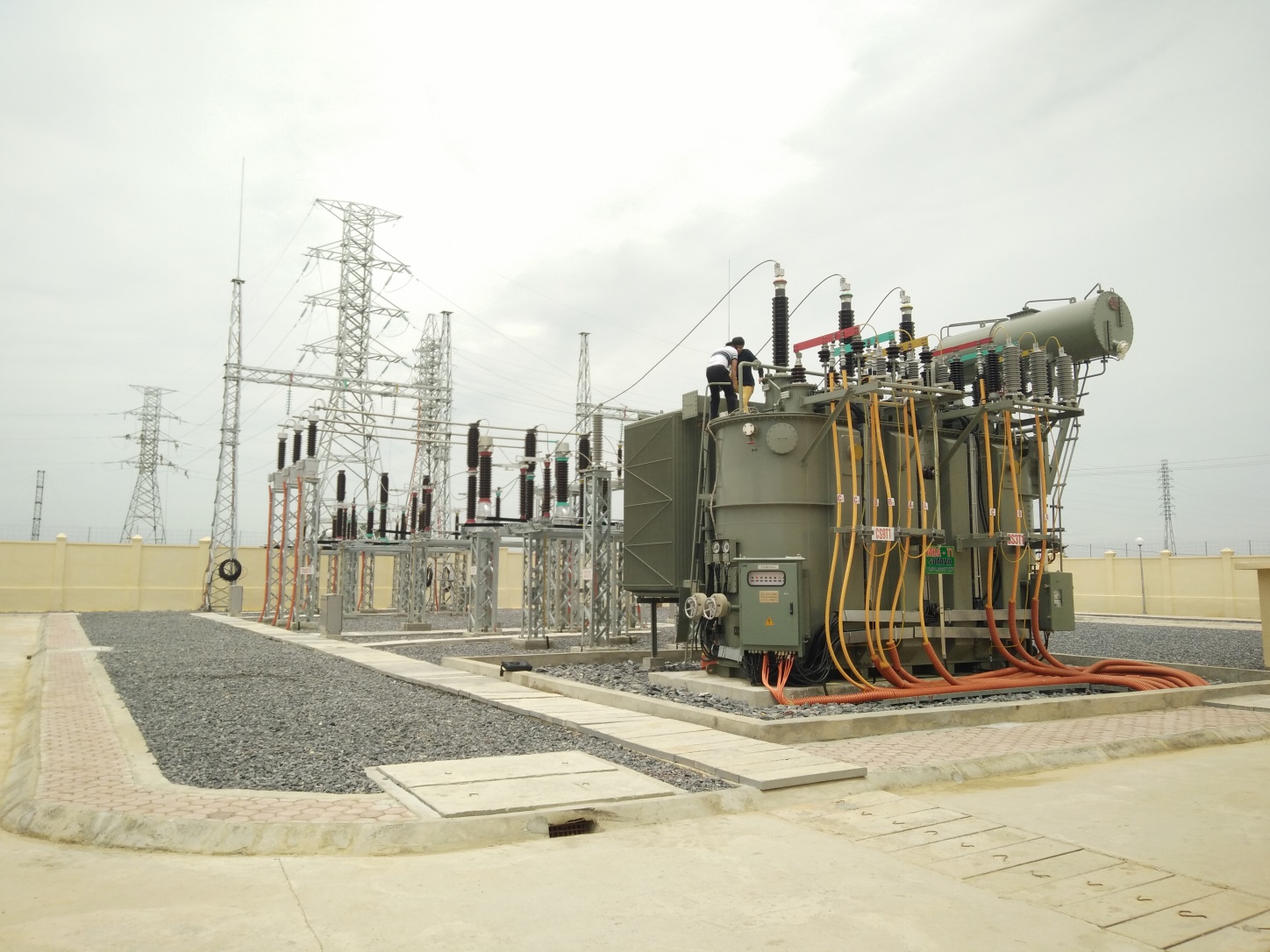 PCC1: Đóng điện thành công dự án đường dây và trạm biến áp 110kV Yên Định.