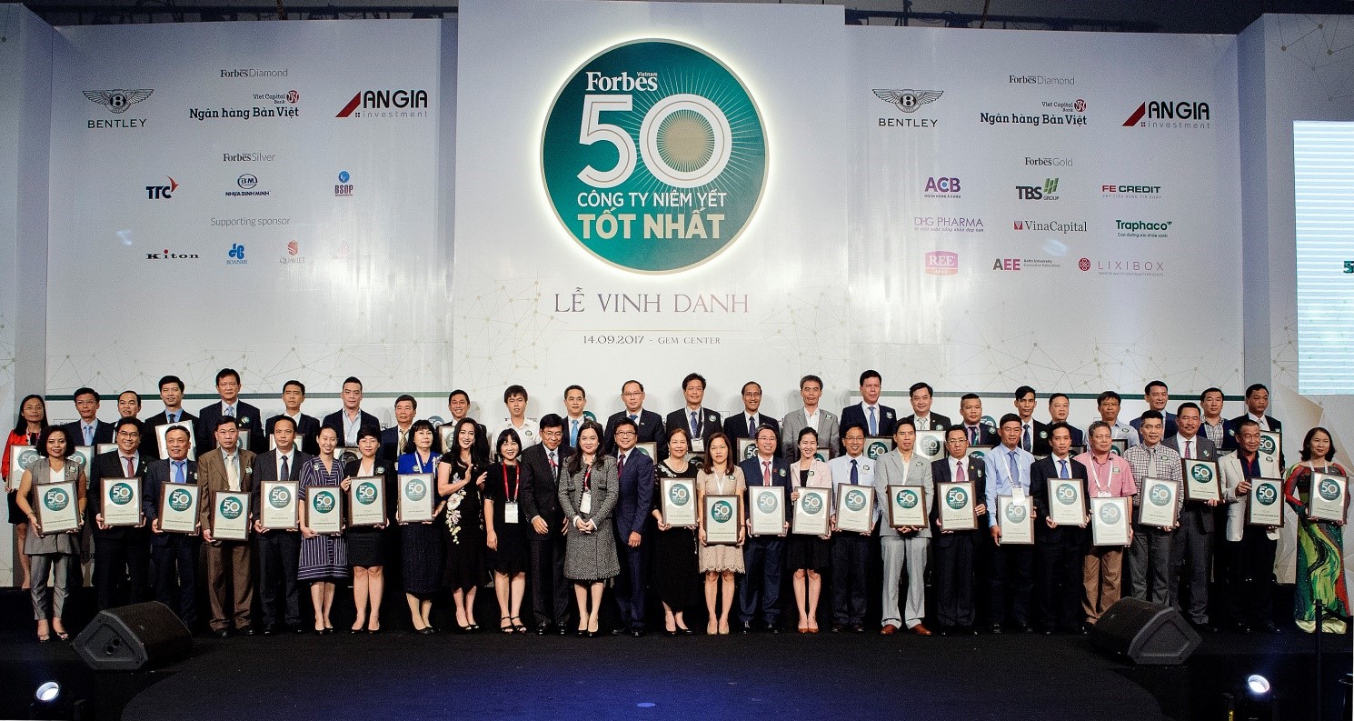 PCC1 lọt vào top 50 doanh nghiệp niêm yết tốt nhất Việt Nam