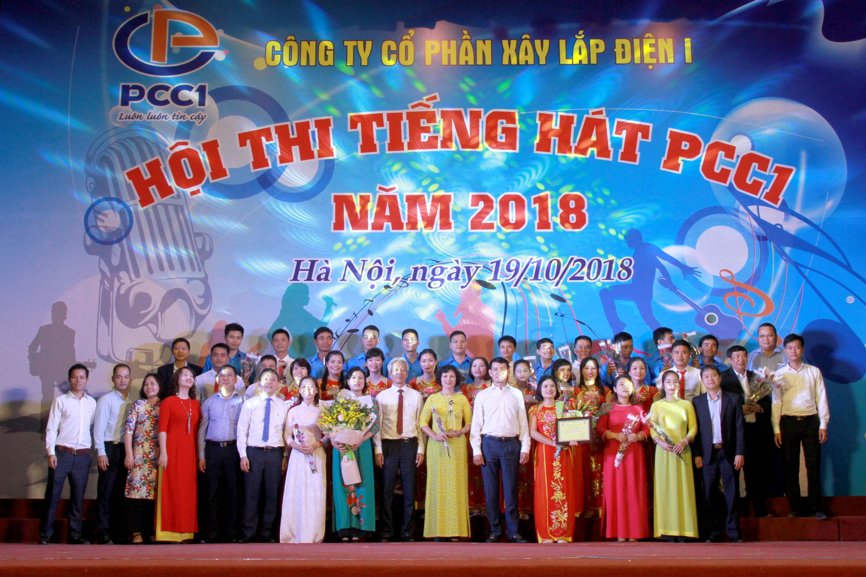 Sâu lắng “Hội thi tiếng hát PCC1 – 2018”