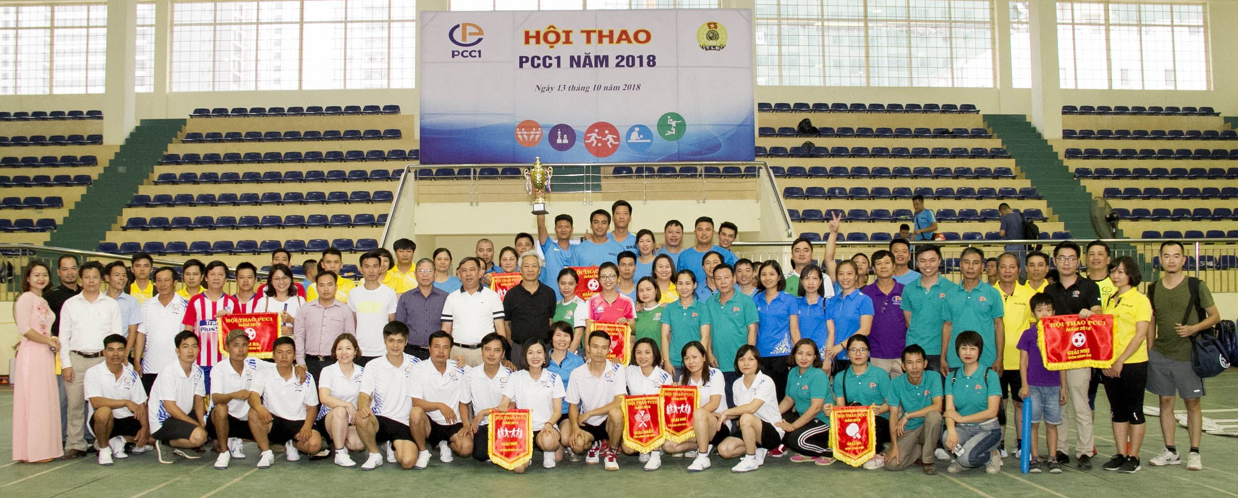 Sôi động, hào hứng Hội thao PCC1 - 2018