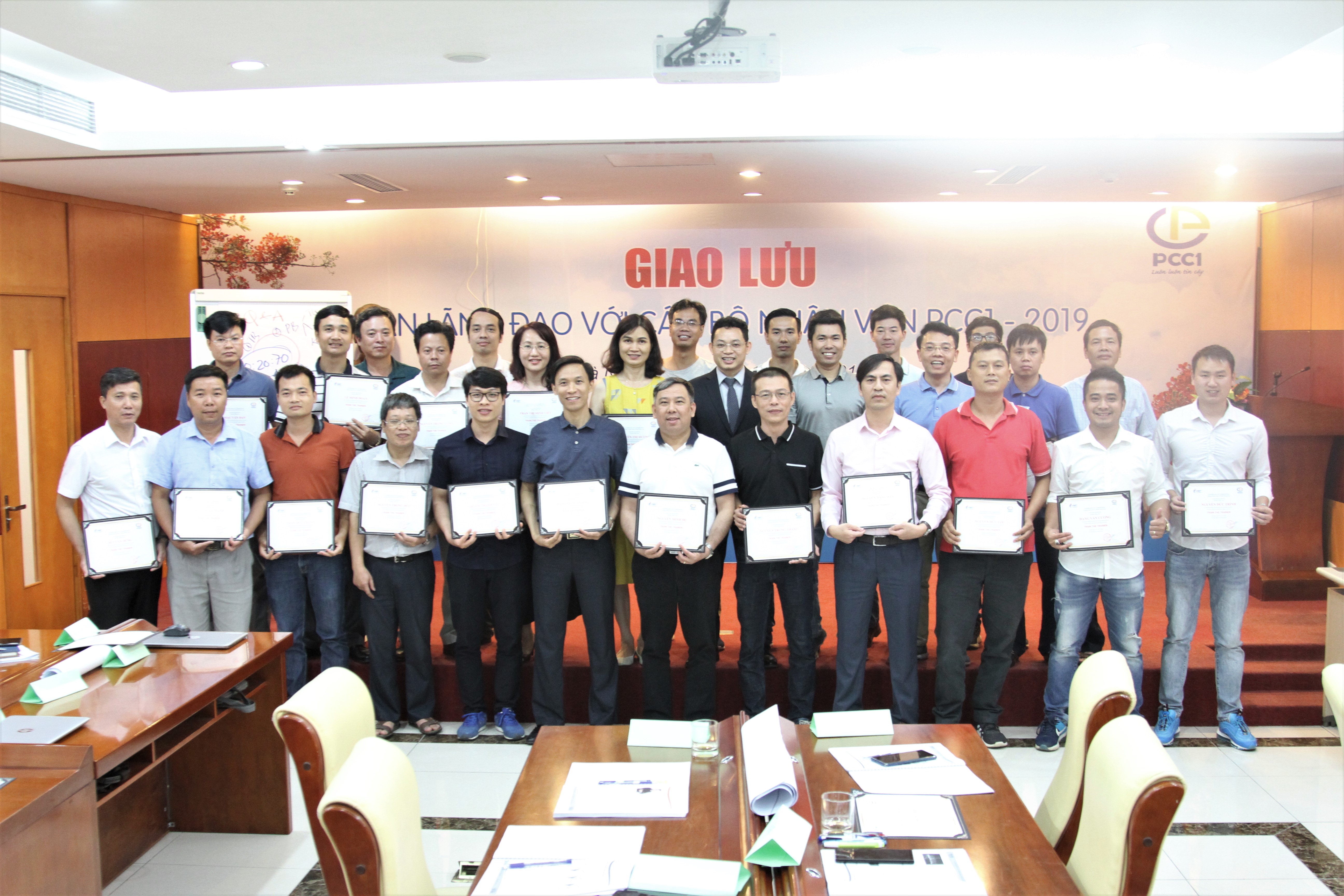 Train The Trainer – Train professional trainers for PCC1 leadership of PCC1