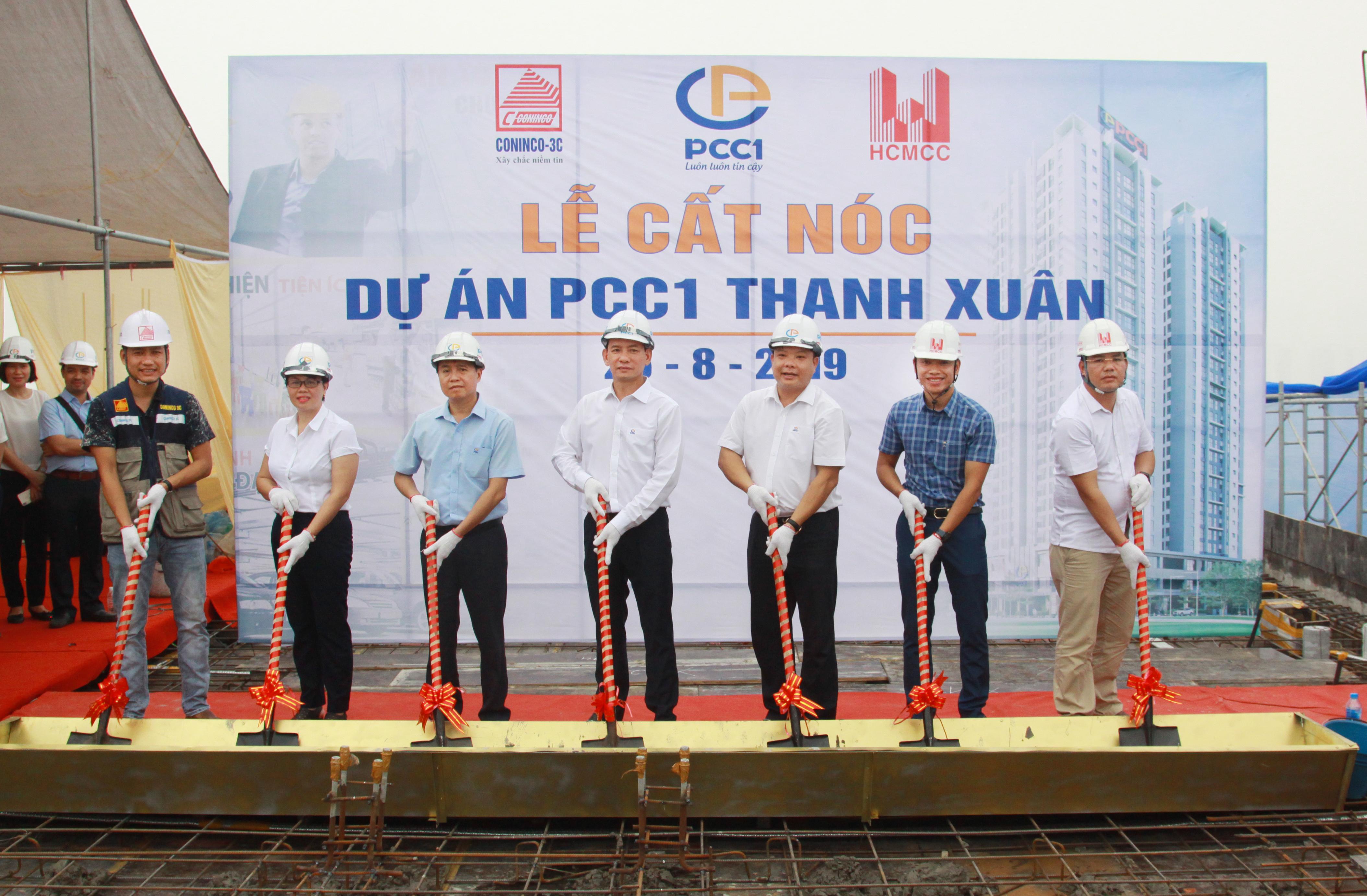  PCC1 Thanh Xuân cất nóc thành công - Dự án "vàng" phía Tây Nam Hà Nội