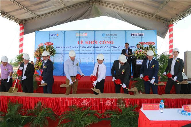  PCC1 signed an EPC contract with the value of USD 12.5 million - Tra Vinh Wind Power Project.