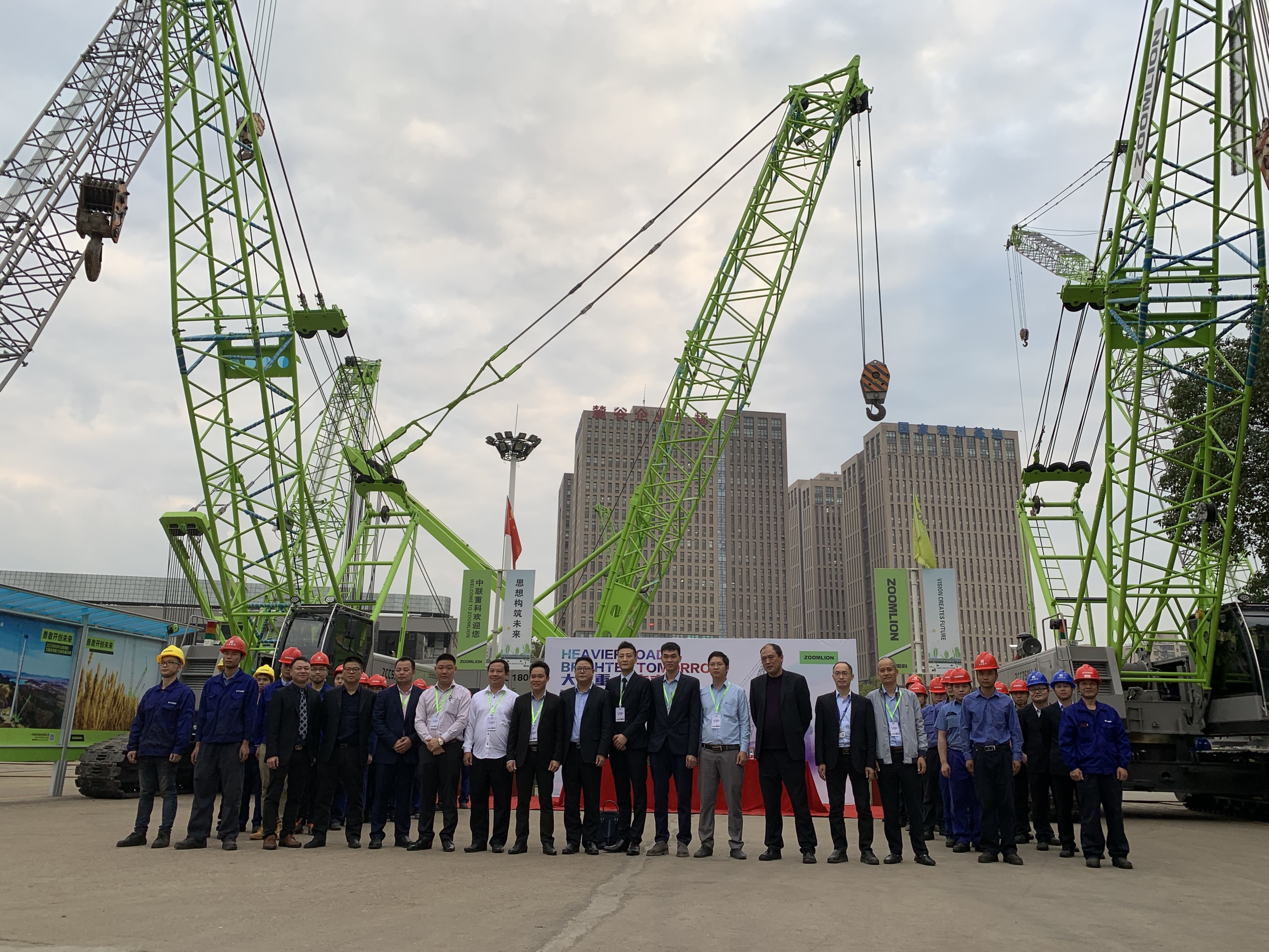 Investment in crane system for installation of wind power turbines
