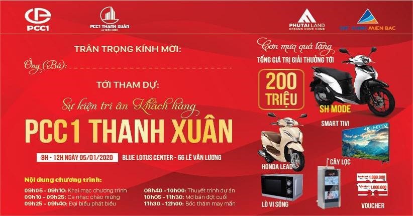 Mở bán dự án PCC1 Thanh Xuân