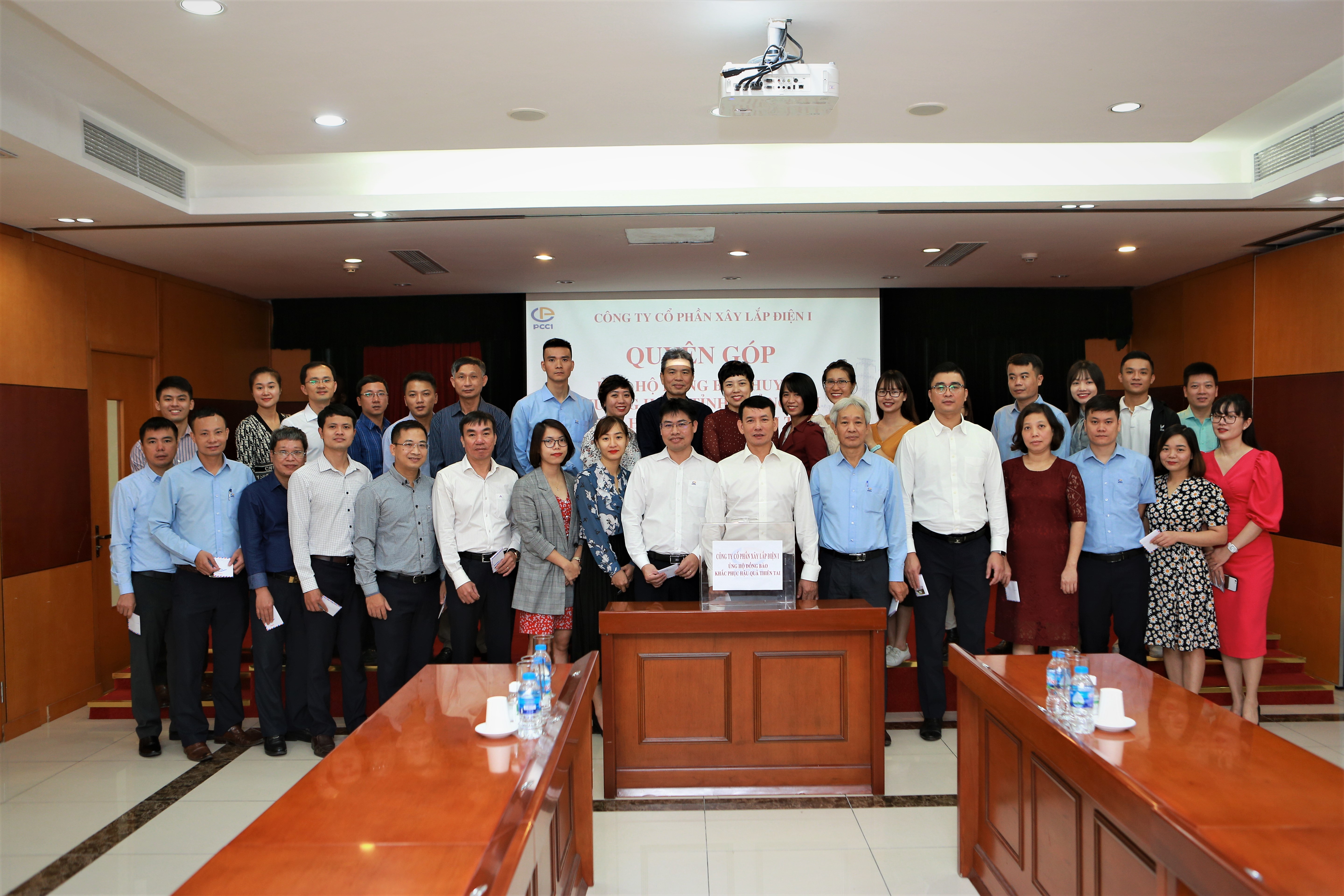PCC1 phát động quyên góp, ủng hộ đồng bào miền Trung