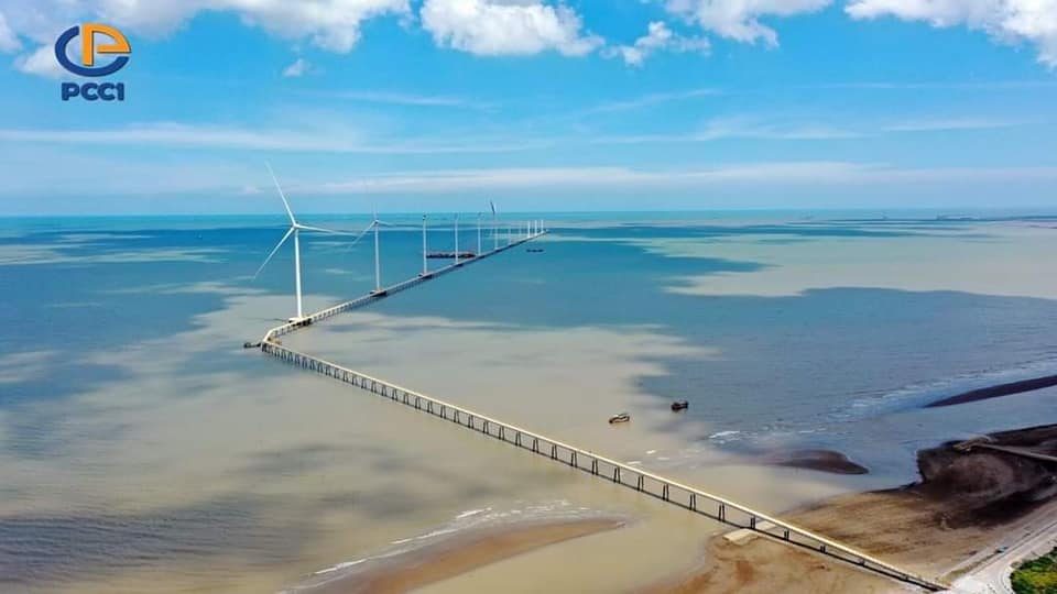 Đóng điện thành công TBA và đường dây đấu nối 110kV dự án nhà máy điện gió Hàn Quốc – Trà Vinh V1.1